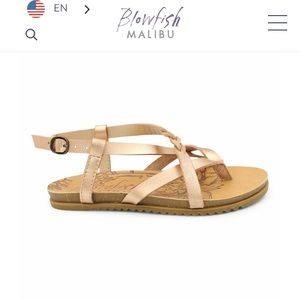 (Worn once) Girl’s Blowfish Malibu Sandals